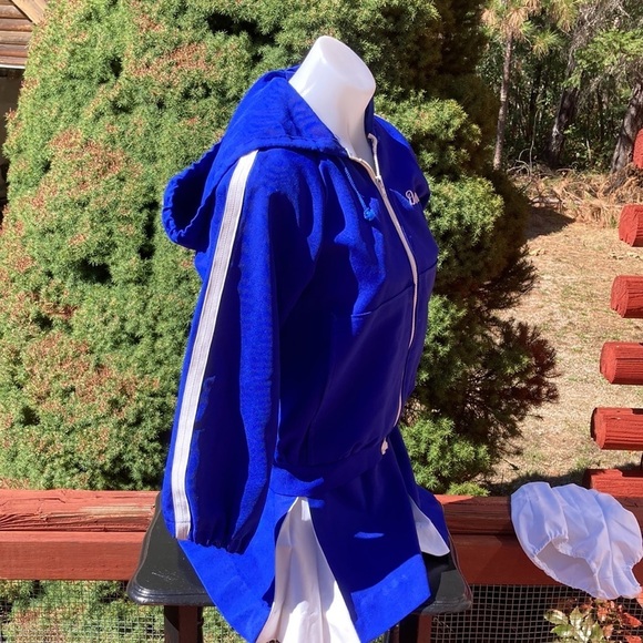 Cheerleader outfit vintage hand made  6 piece outfit pom poms skirt vest - Picture 8 of 16